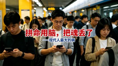 《道德经》里“如婴儿”的状态，才是灵魂该有的样子。可惜我们都活反了
