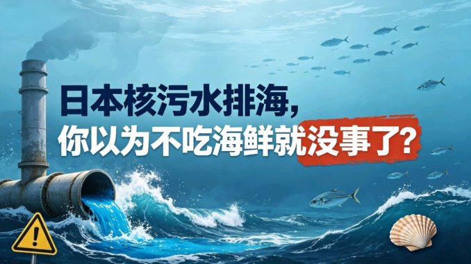 大利必有大弊。日本核污水排海，是人类自私短视傲慢的集中体现