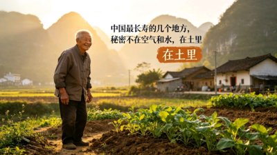 中国最长寿的几个地方，秘密不在空气和水，在土里