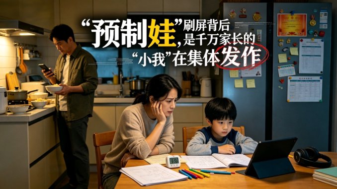 “预制娃”刷屏背后，是千万家长的“小我”在集体发作