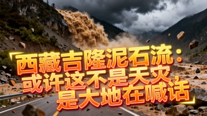 西藏吉隆泥石流：或许这不是天灾，是大地在喊话