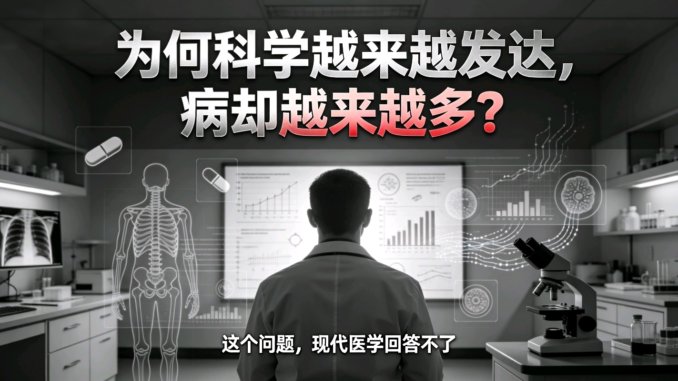 为何科学越来越发达，病却越来越多？这个问题，现代医学回答不了
