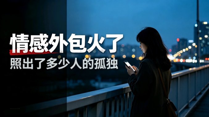 情感外包火了，照出了多少人的孤独