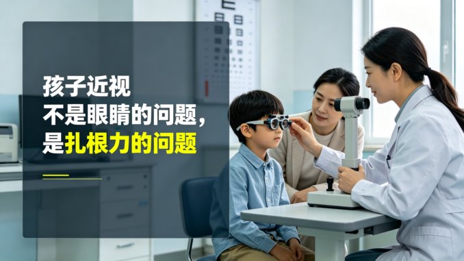 孩子近视不是眼睛的问题，是扎根力的问题